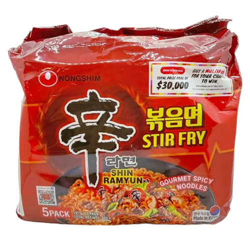 Nongshim Shin Ramyun Stir Fry
